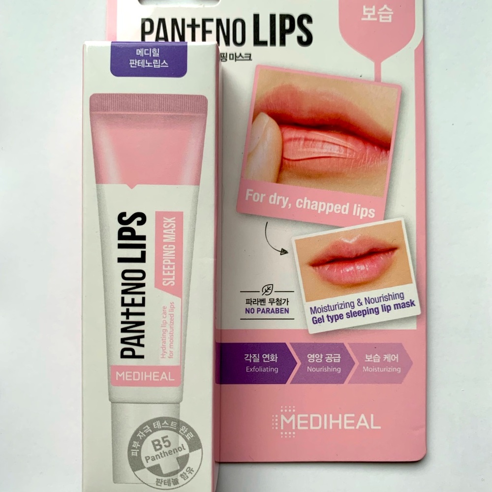PantenoLips SLEEPING MASK Mediheal Lips 👄 Night Treatment Gel Soft Balm